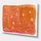 Designart - Indian Orange Composition - Mid-Century Modern Premium Canvas Wall Art